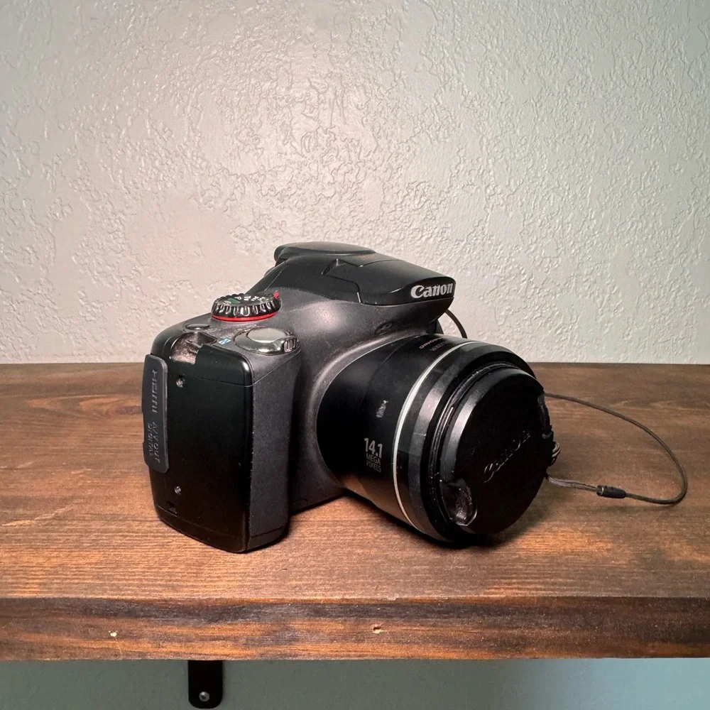 Canon PowerShot SX30IS Black Digital Camera